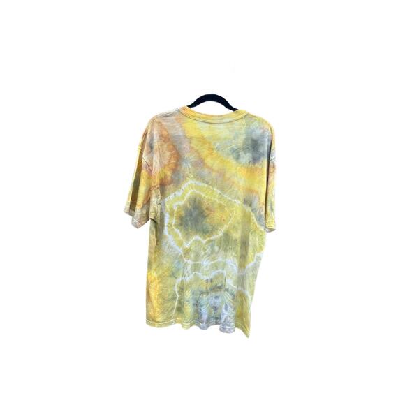 Tie Dye T Shirt | Men’s Shirt | Ice Dye | Upcycled Fashion - Picture 2 of 2